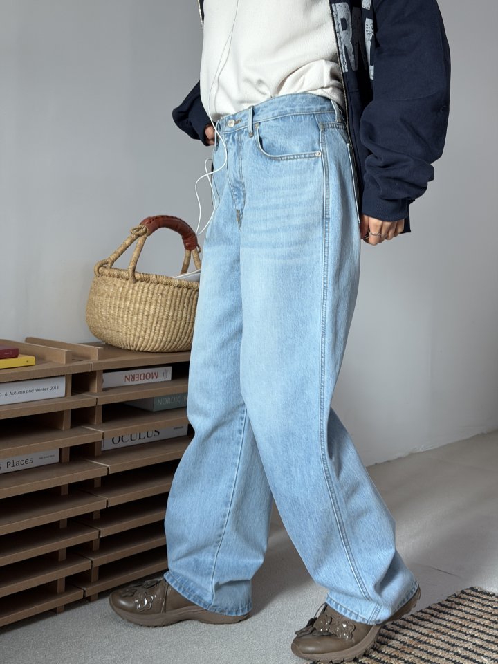Baguette - Korean Women Fashion - #womensfashion - Wool Denim Pants - 3