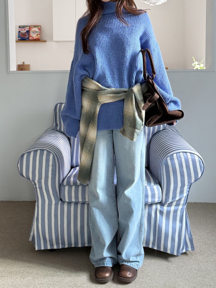 Baguette - Korean Women Fashion - #womensfashion - Polar Knit One-piece - 2