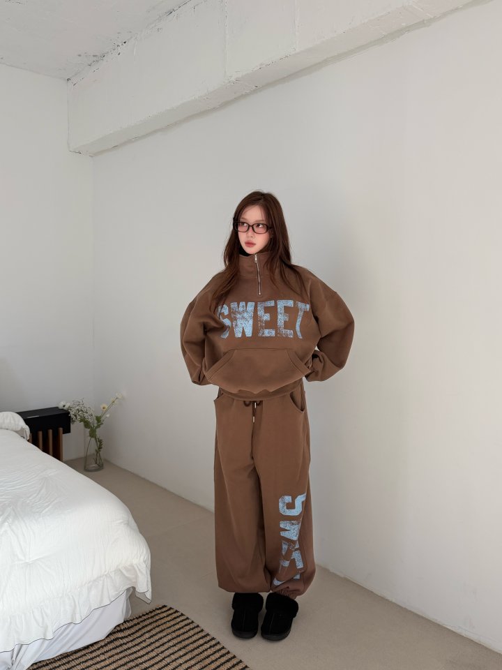 Baguette - Korean Women Fashion - #womensfashion - Sweet Double Fleece Jogger Pants - 11
