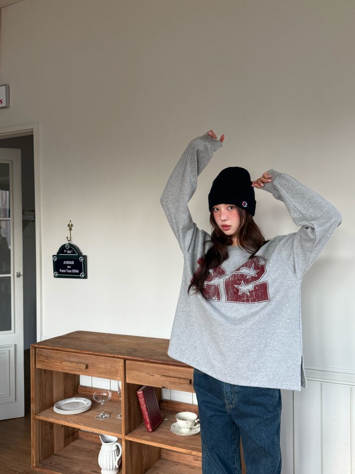 Baguette - Korean Women Fashion - #womensfashion - Peach 22 Brushed Lining Tee - 5