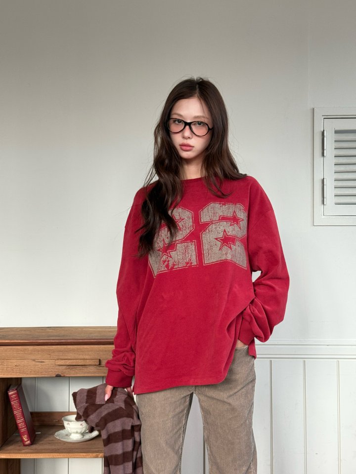 Baguette - Korean Women Fashion - #womensfashion - Peach 22 Brushed Lining Tee - 9