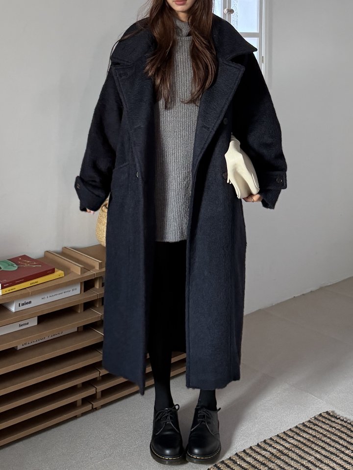 Baguette - Korean Women Fashion - #womensfashion - Mohair Wool Coat - 9