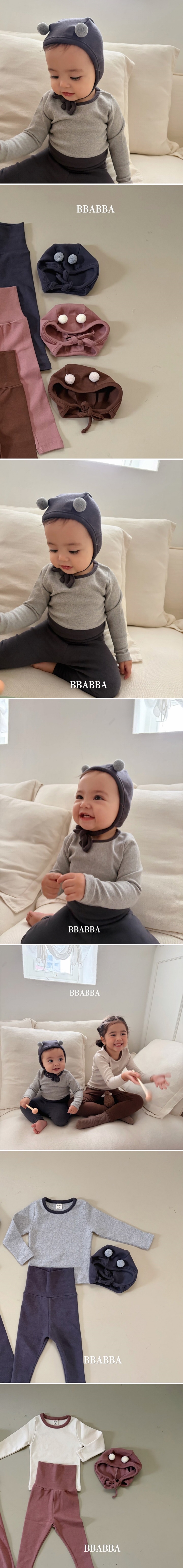 Bbabba - Korean Baby Fashion - #babygirlfashion - Pom Pom Bonnet