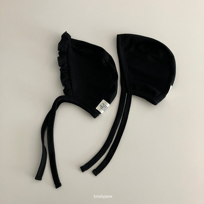Brody Jane - Korean Baby Fashion - #babyboutiqueclothing - Black Bonnet - 3