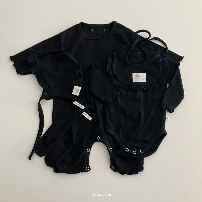 Brody Jane - Korean Baby Fashion - #babyfashion - Black Bonnet - 5