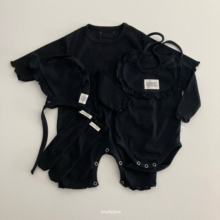 Brody Jane - Korean Baby Fashion - #onlinebabyboutique - Black Set-up
