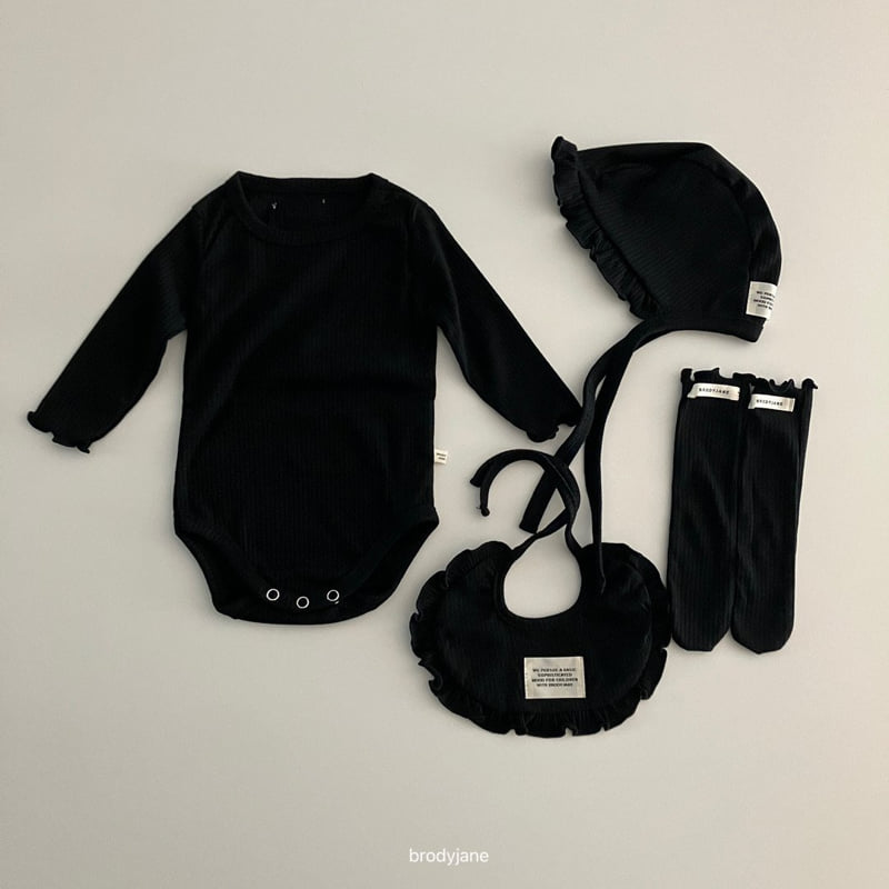 Brody Jane - Korean Baby Fashion - #smilingbaby - Black Bonnet