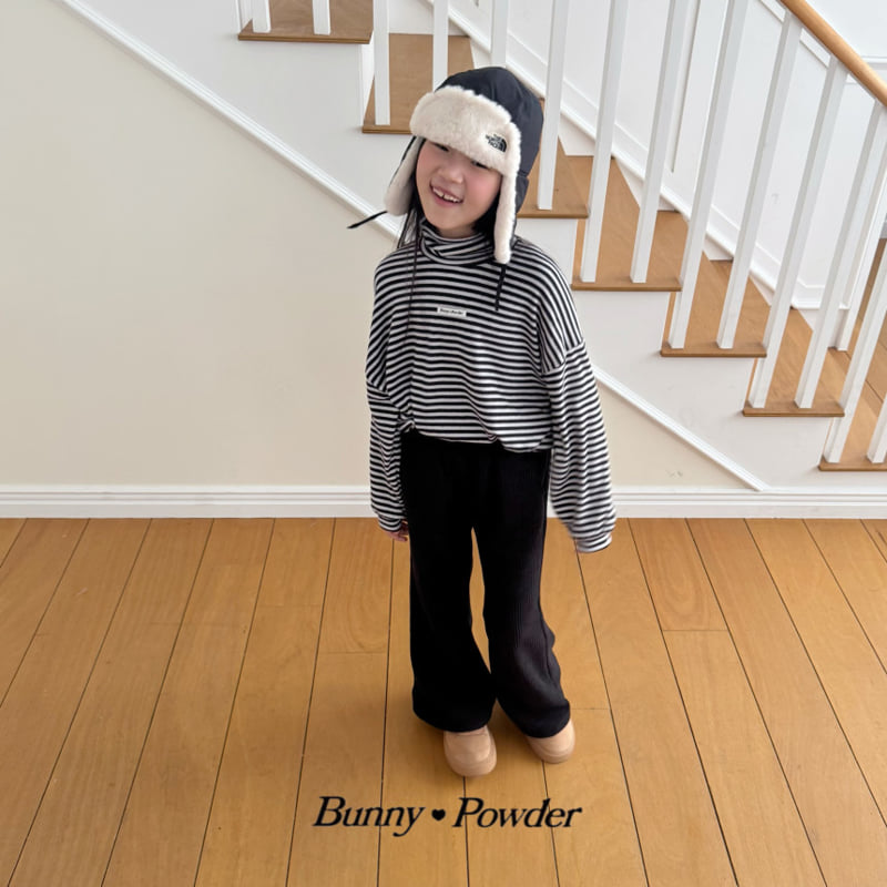 Bunny Powder - Korean Children Fashion - #Kfashion4kids - Soft Turtleneck Tee
