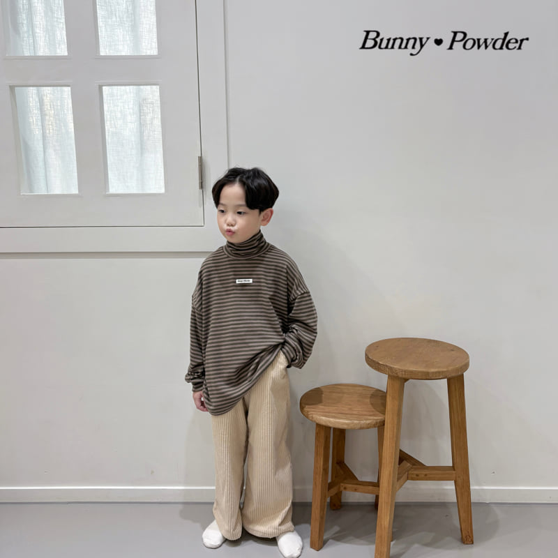 Bunny Powder - Korean Children Fashion - #kidzfashiontrend - Latte Pants - 4
