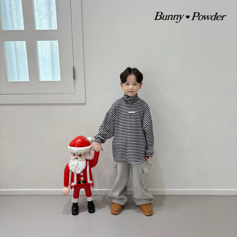 Bunny Powder - Korean Children Fashion - #childrensboutique - Soft Turtleneck Tee - 10