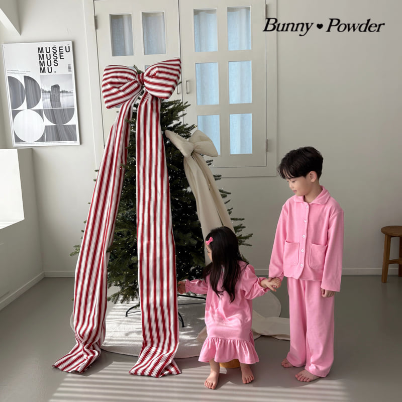 Bunny Powder - Korean Children Fashion - #childrensboutique - Santa Pajamas - 9