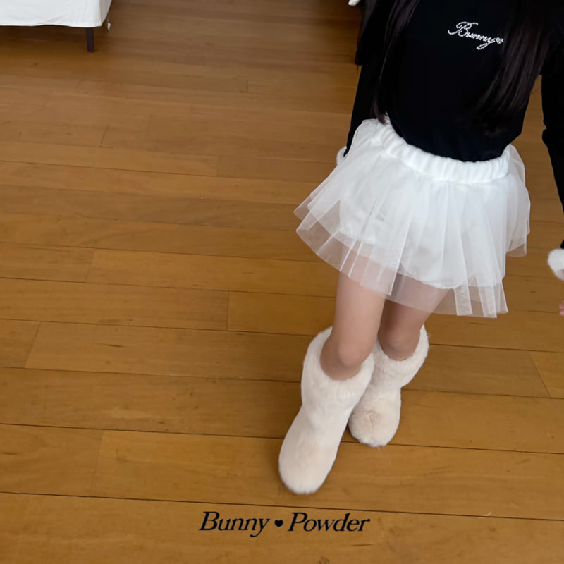 Bunny Powder - Korean Children Fashion - #childrensboutique - Mira Tee - 8
