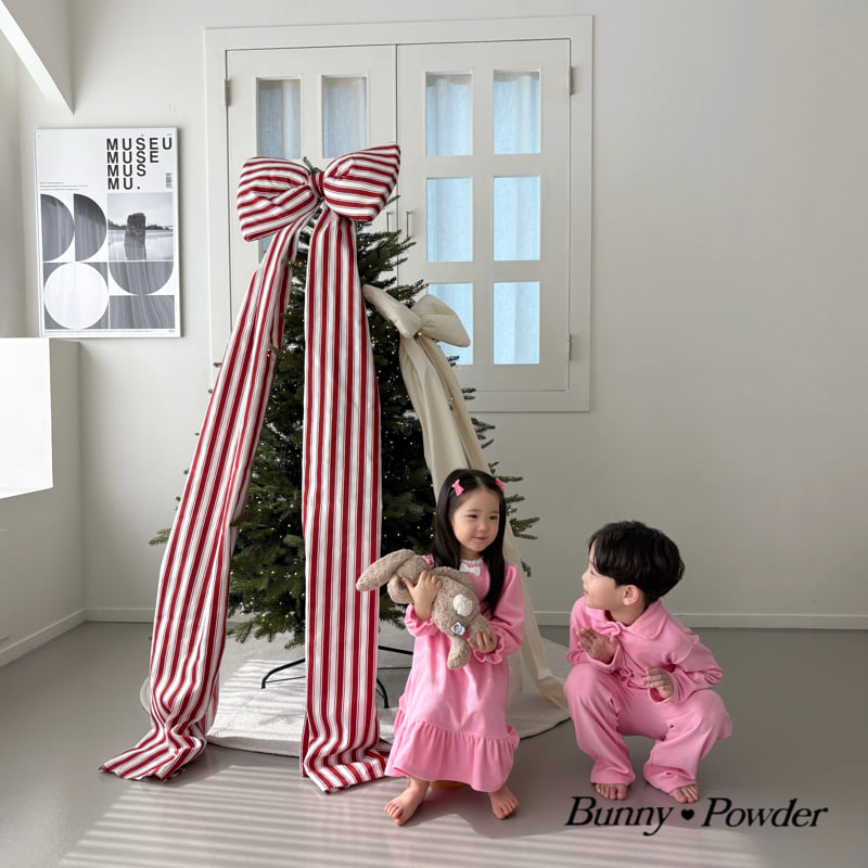 Bunny Powder - Korean Children Fashion - #designkidswear - Santa Pajamas - 10
