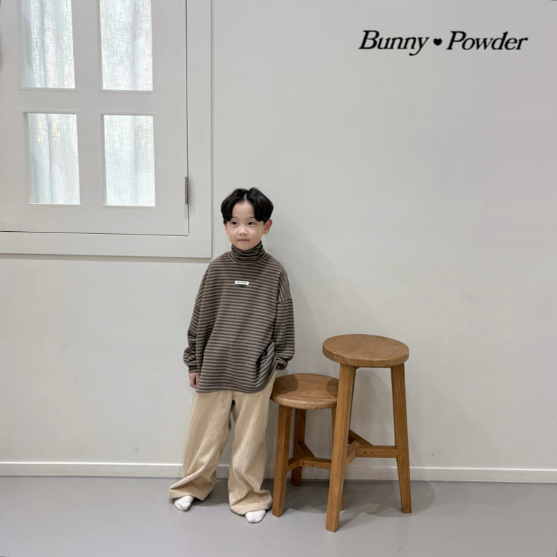 Bunny Powder - Korean Children Fashion - #discoveringself - Soft Turtleneck Tee - 12