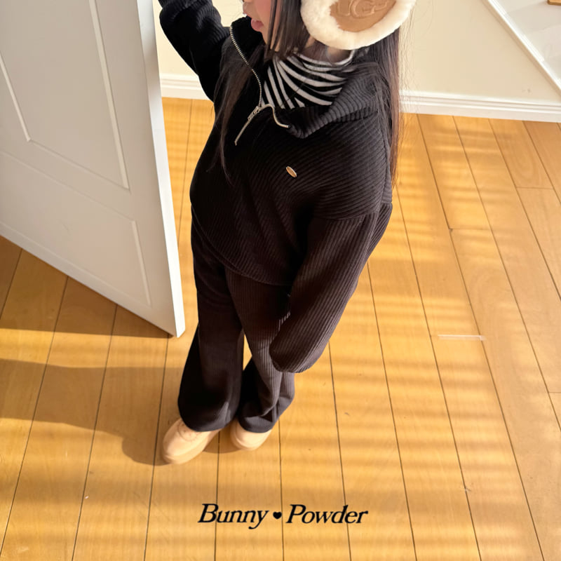 Bunny Powder - Korean Children Fashion - #kidsstore - Casual Two Piece Set - 3