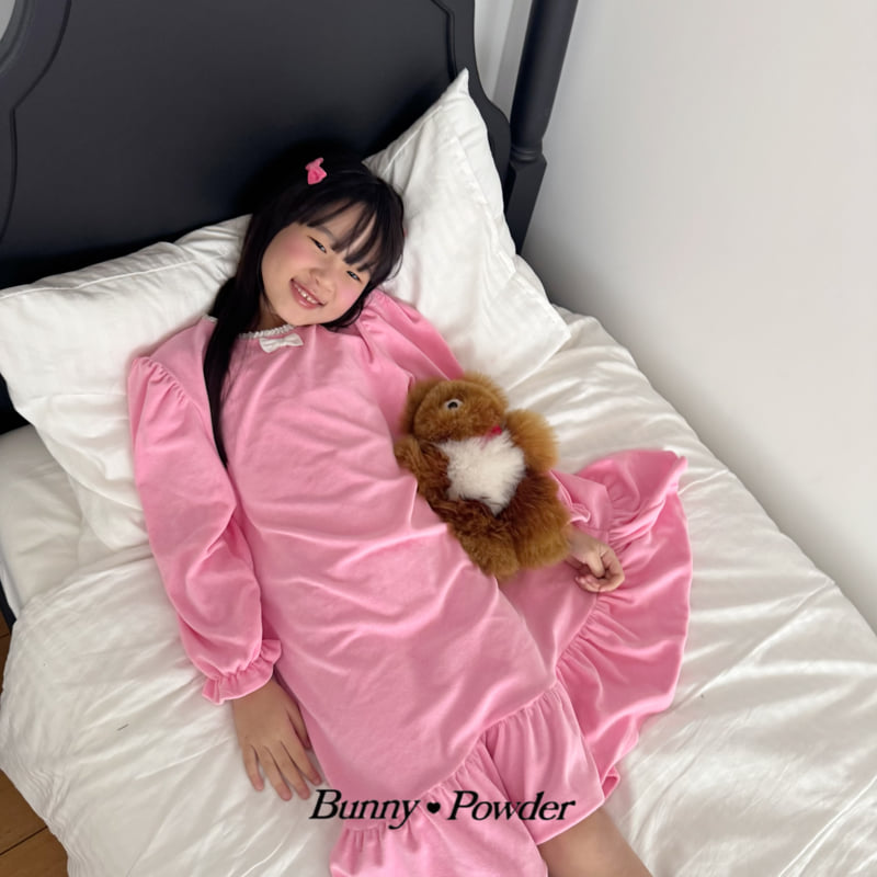 Bunny Powder - Korean Children Fashion - #kidzfashiontrend - Merry Pajama One-piece - 5