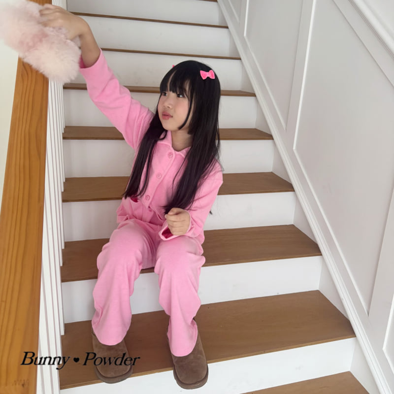 Bunny Powder - Korean Children Fashion - #littlefashionista - Santa Pajamas