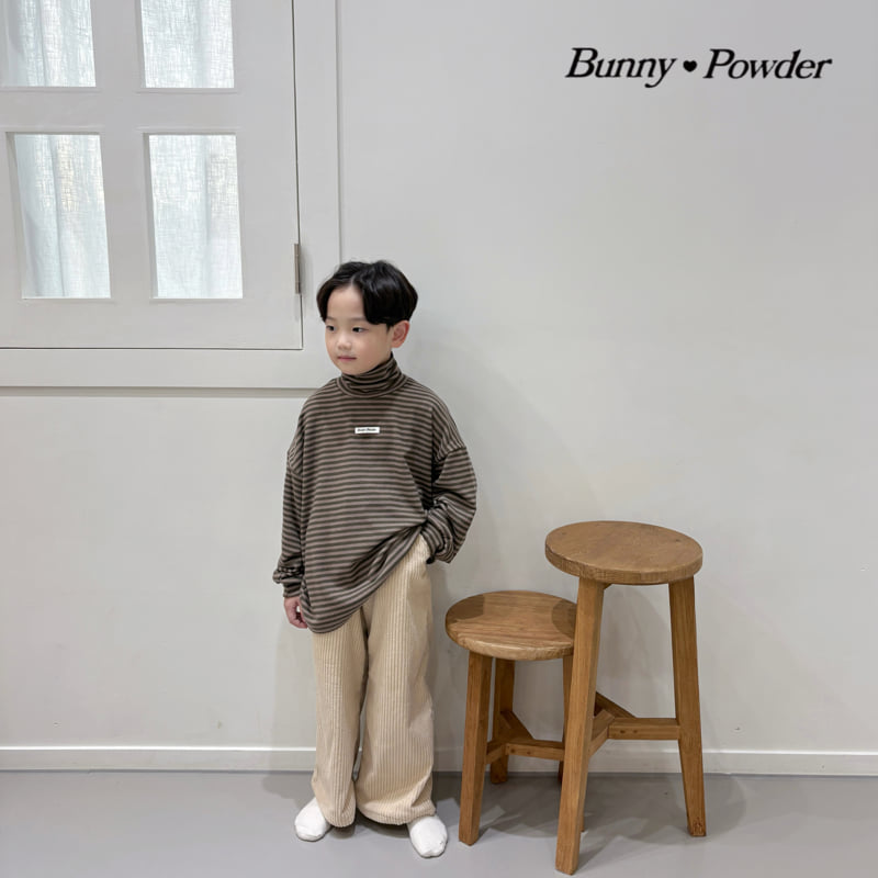 Bunny Powder - Korean Children Fashion - #littlefashionista - Latte Pants - 5