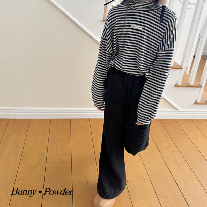 Bunny Powder - Korean Children Fashion - #magicofchildhood - Soft Turtleneck Tee - 3