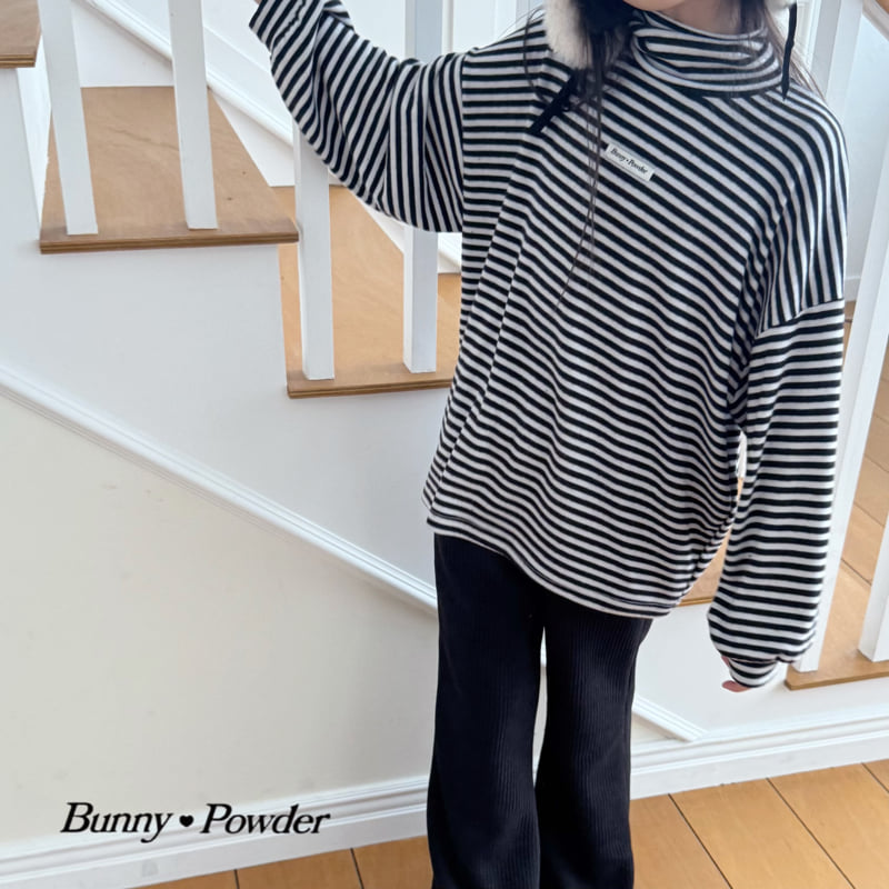 Bunny Powder - Korean Children Fashion - #magicofchildhood - Soft Turtleneck Tee - 4