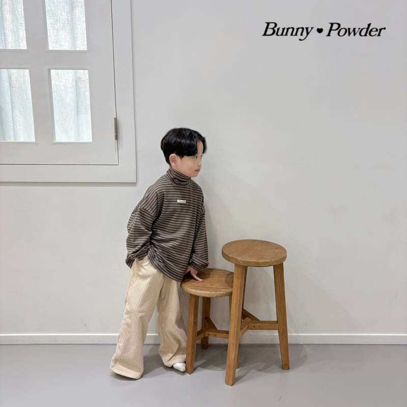 Bunny Powder - Korean Children Fashion - #minifashionista - Latte Pants - 7