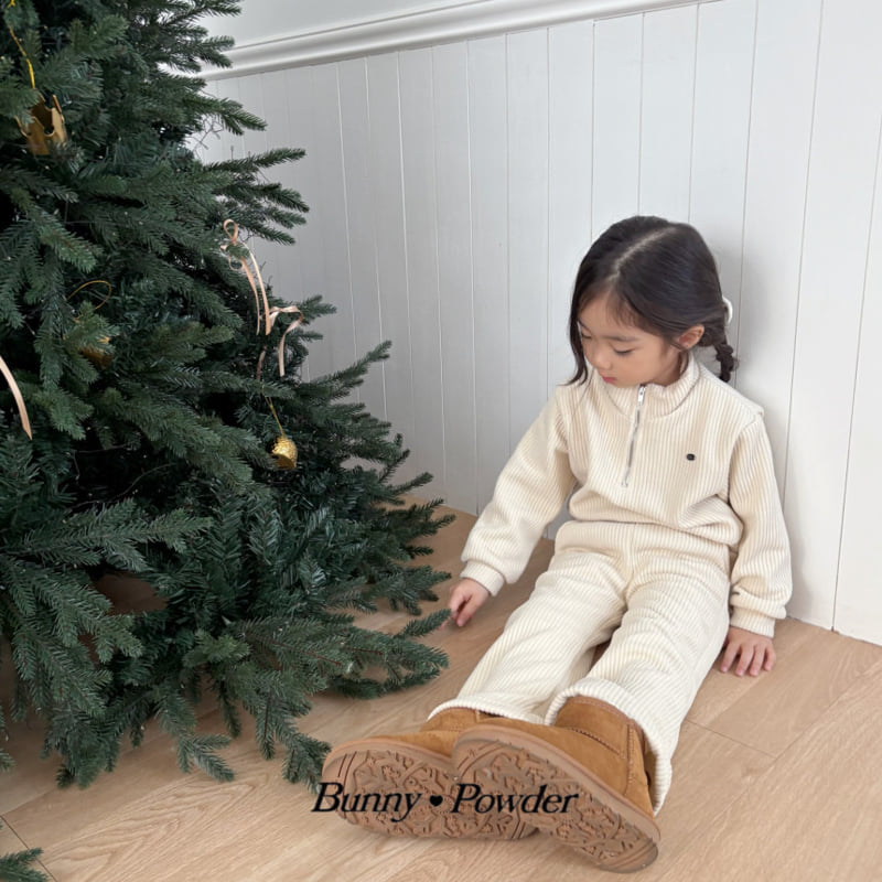 Bunny Powder - Korean Children Fashion - #toddlerclothing - Casual Two Piece Set - 11