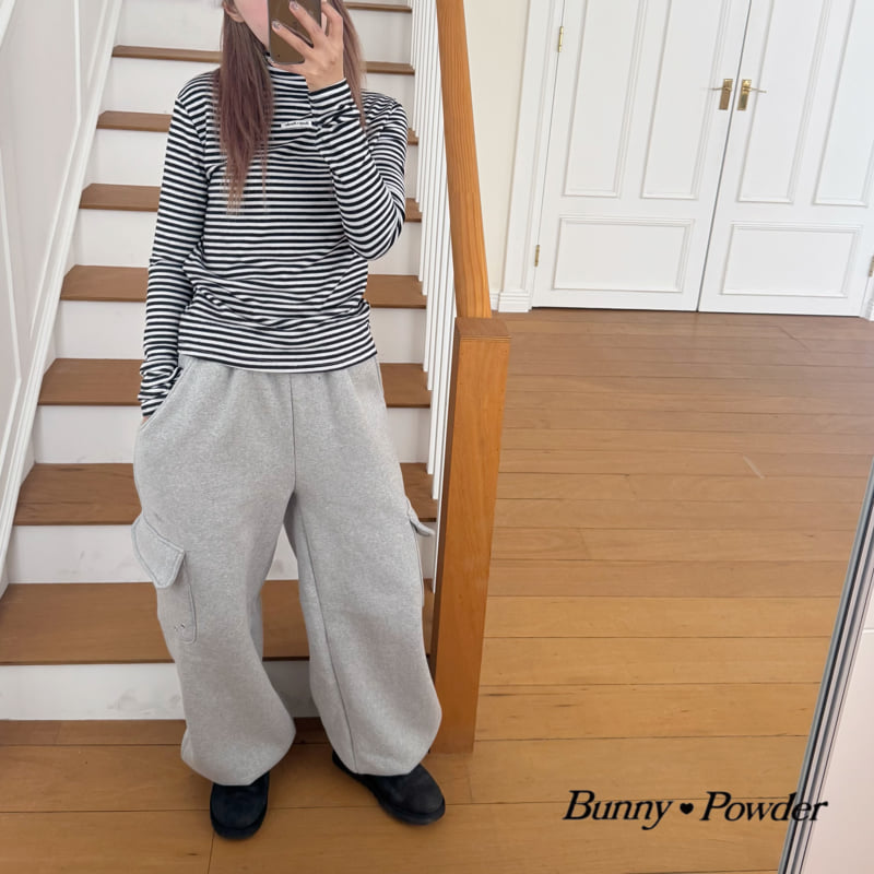 Bunny Powder - Korean Women Fashion - #momslook - Soft Turtleneck Tee (Adult) - 12