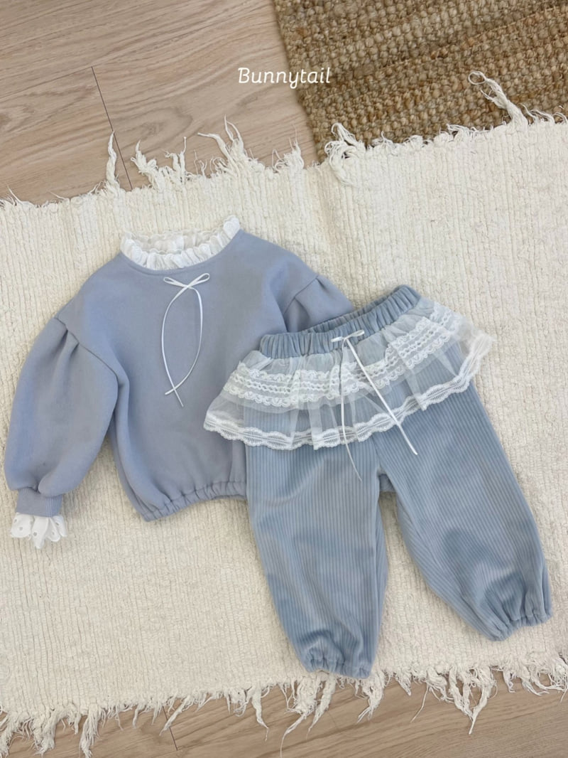 Bunnytail - Korean Children Fashion - #childofig - Lace Jogger Pants - 12