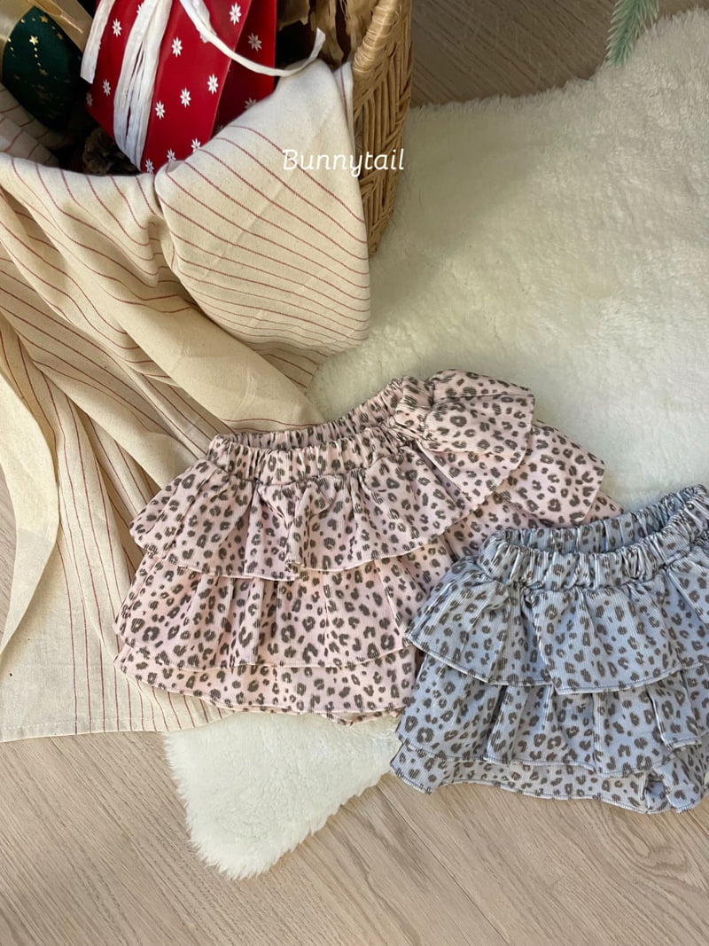 Bunnytail - Korean Children Fashion - #childofig - Leopard Skirt Pants - 10
