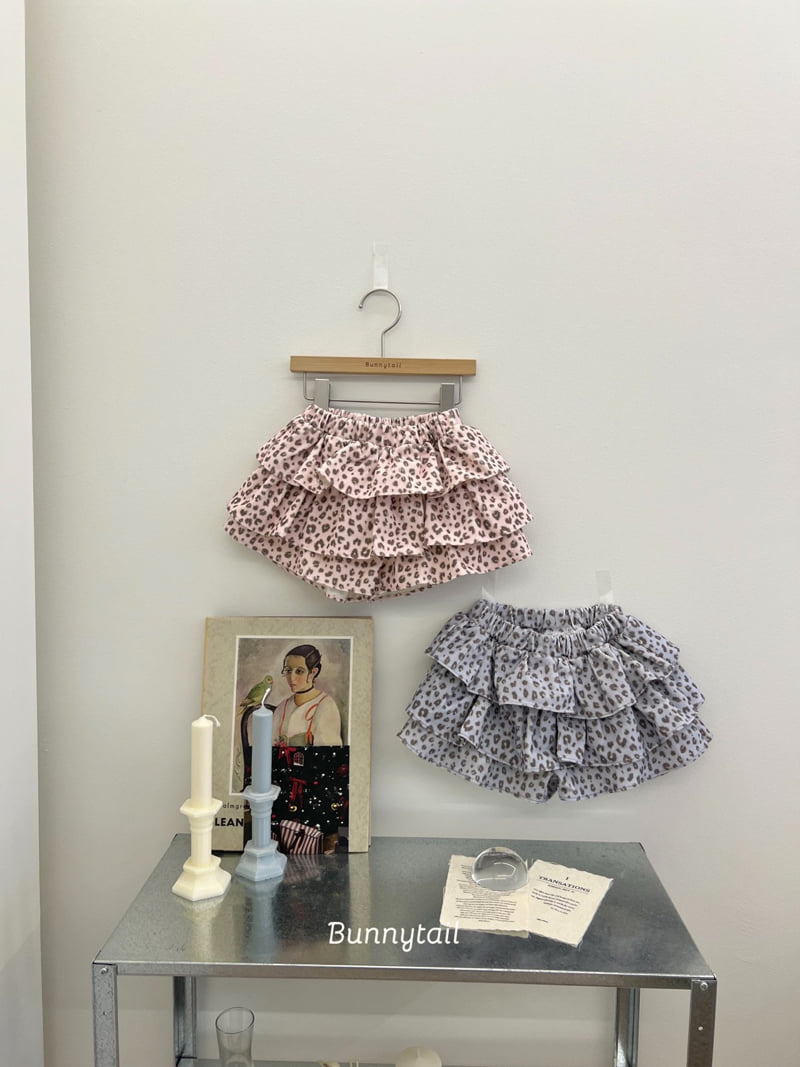 Bunnytail - Korean Children Fashion - #childofig - Leopard Skirt Pants - 11