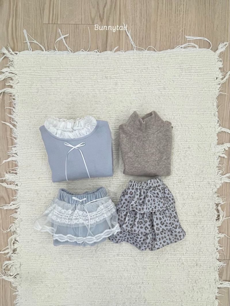 Bunnytail - Korean Children Fashion - #childofig - Melange Cozy Tee - 9