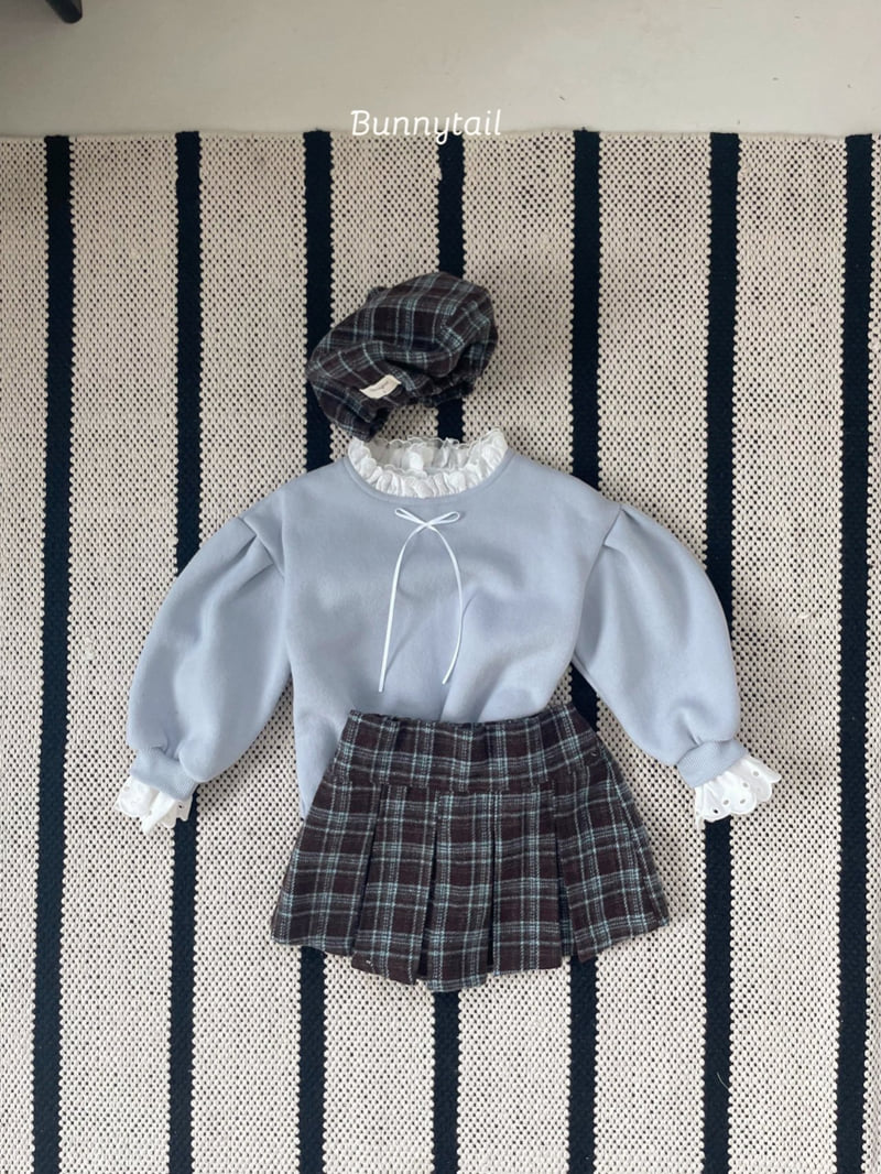 Bunnytail - Korean Children Fashion - #childofig - Rose Check Skirt Pants - 7