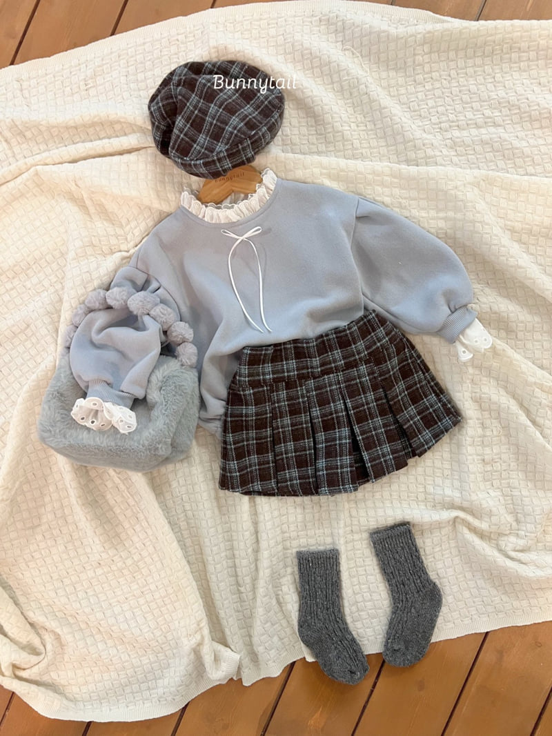 Bunnytail - Korean Children Fashion - #childofig - Rose Check Skirt Pants - 8