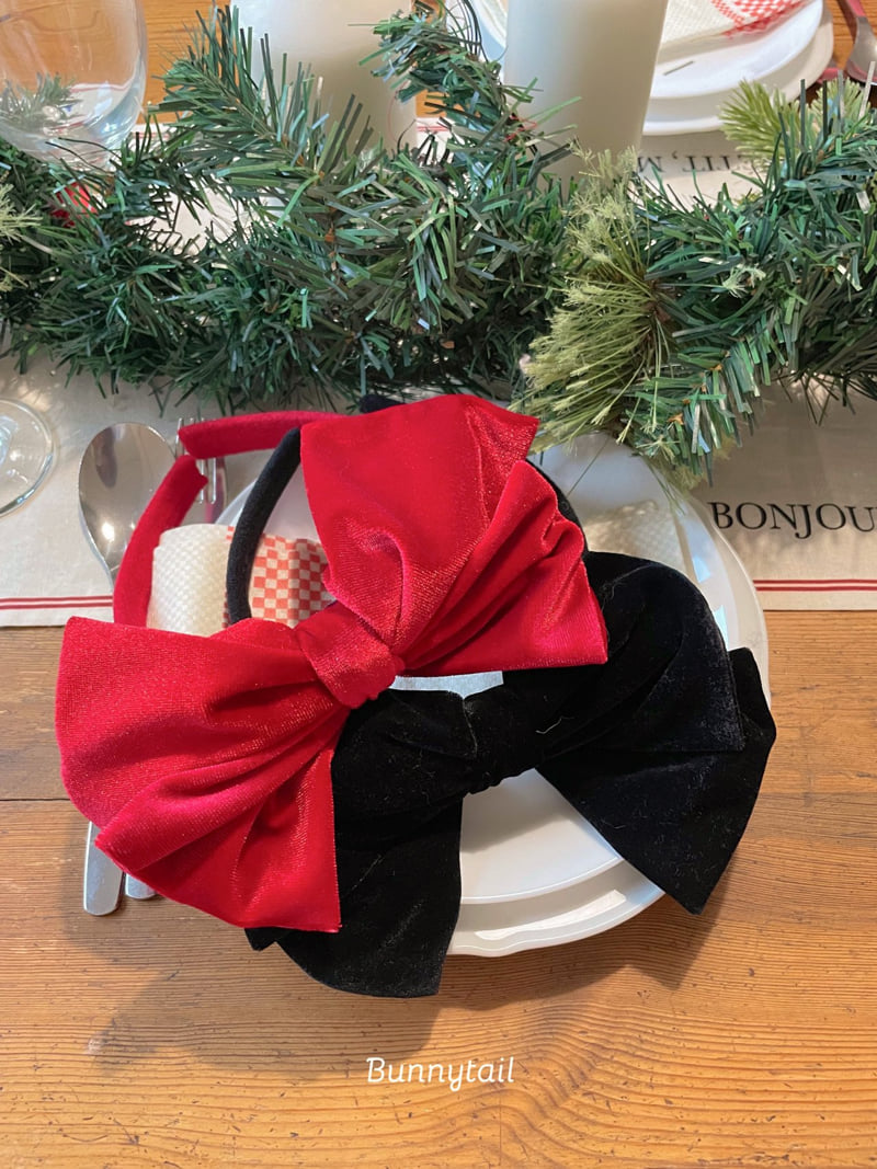 Bunnytail - Korean Children Fashion - #childofig - Velvet Ribbon Band