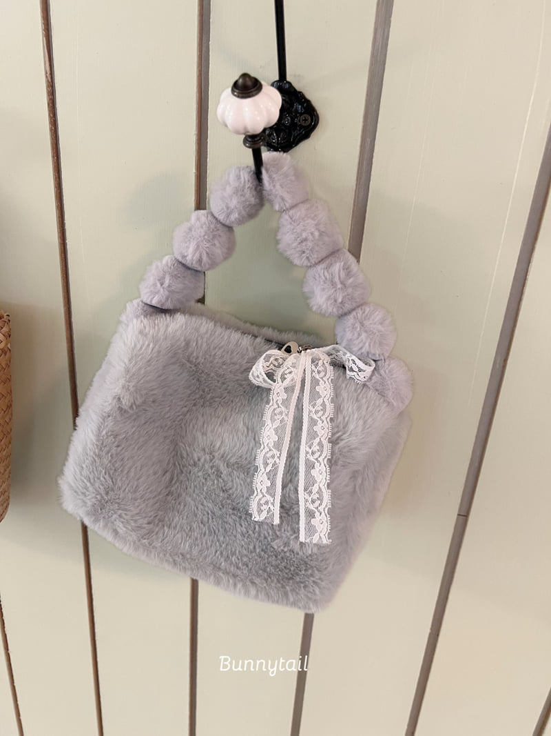 Bunnytail - Korean Children Fashion - #childrensboutique - Pom-Pom Mini Bag - 6
