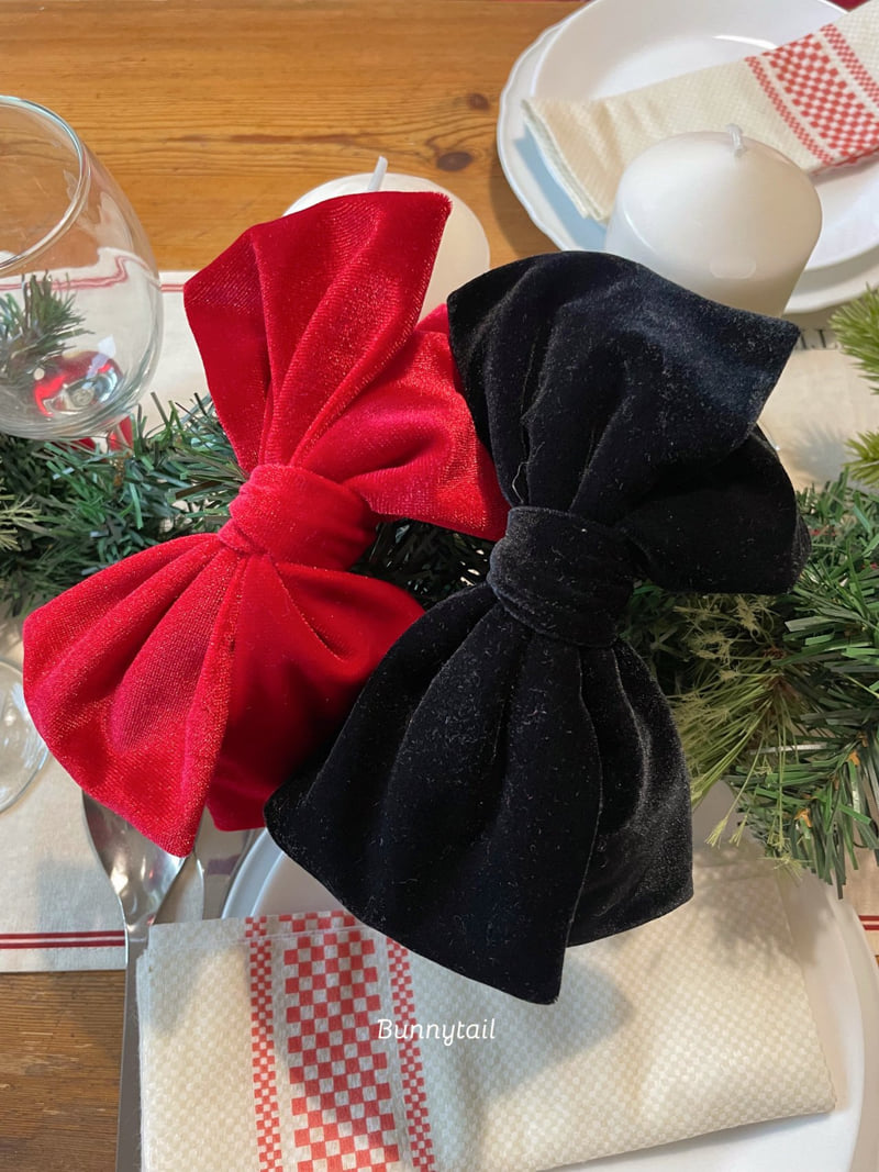 Bunnytail - Korean Children Fashion - #childrensboutique - Velvet Ribbon Band - 2