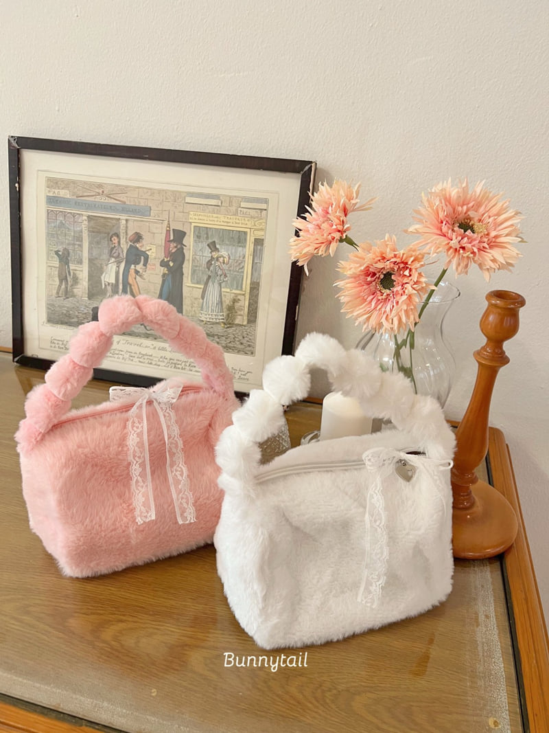 Bunnytail - Korean Children Fashion - #designkidswear - Pom-Pom Mini Bag - 7