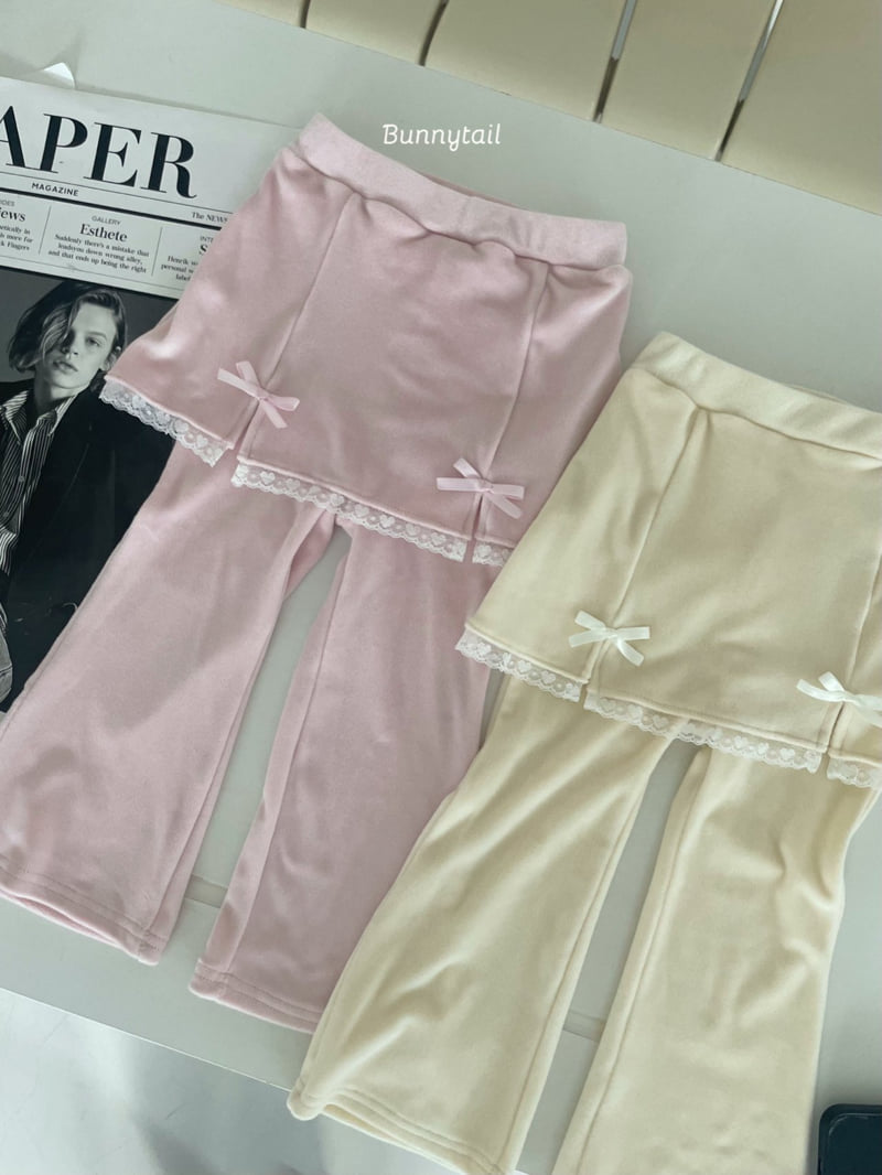 Bunnytail - Korean Children Fashion - #designkidswear - Minky Lap Pants - 6