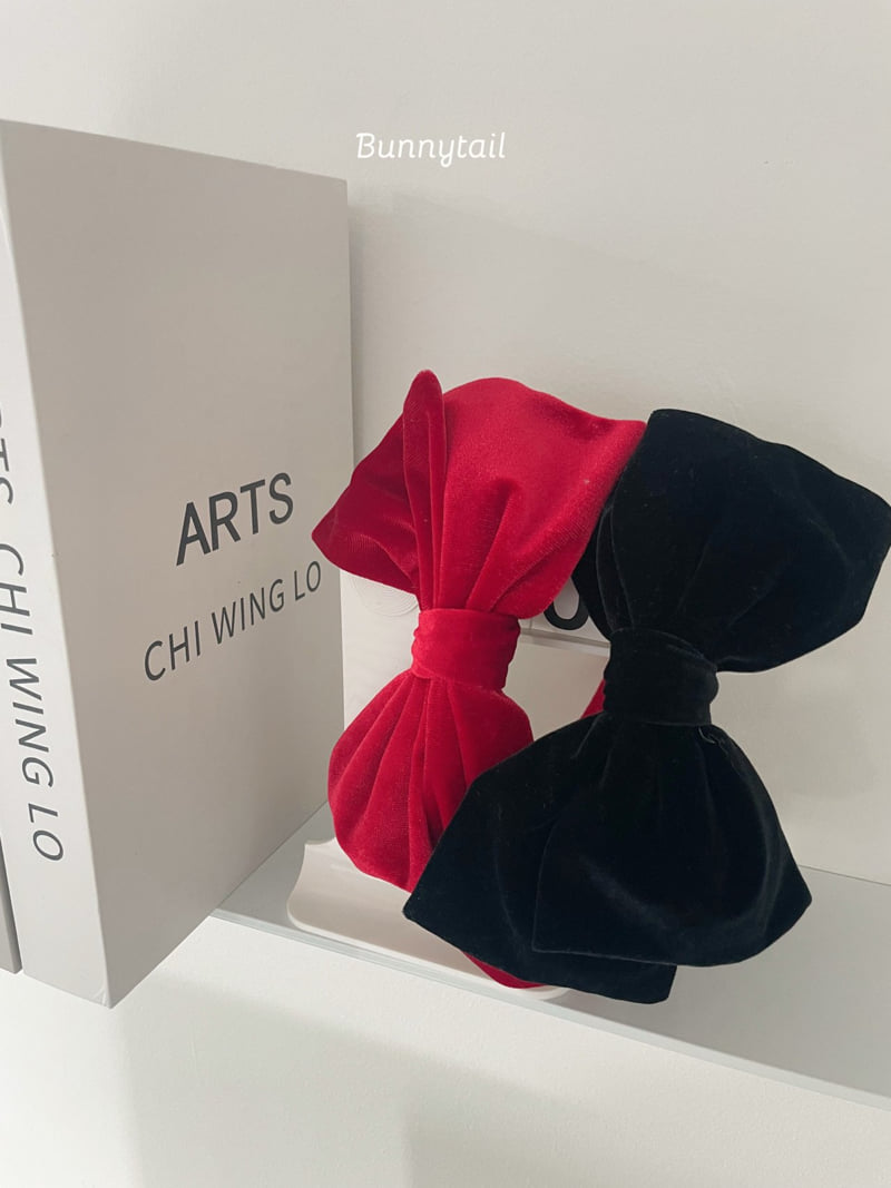 Bunnytail - Korean Children Fashion - #designkidswear - Velvet Ribbon Band - 4