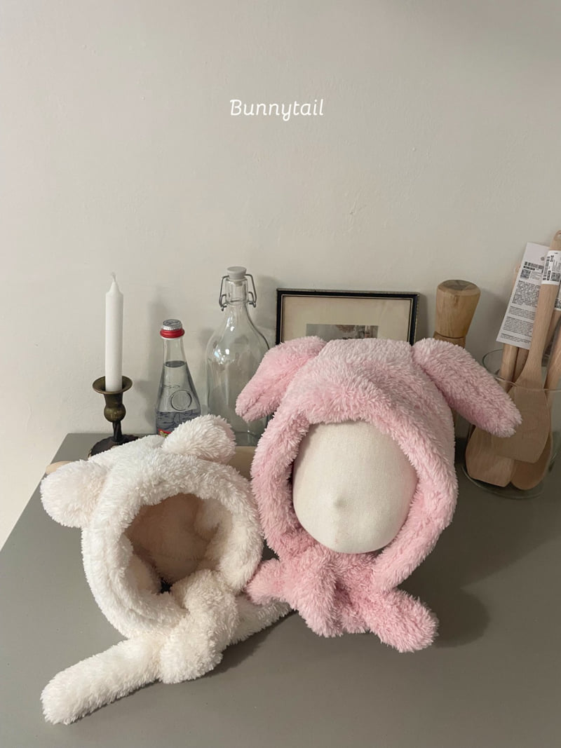 Bunnytail - Korean Children Fashion - #kidsshorts - Bunny Bear Hat - 7