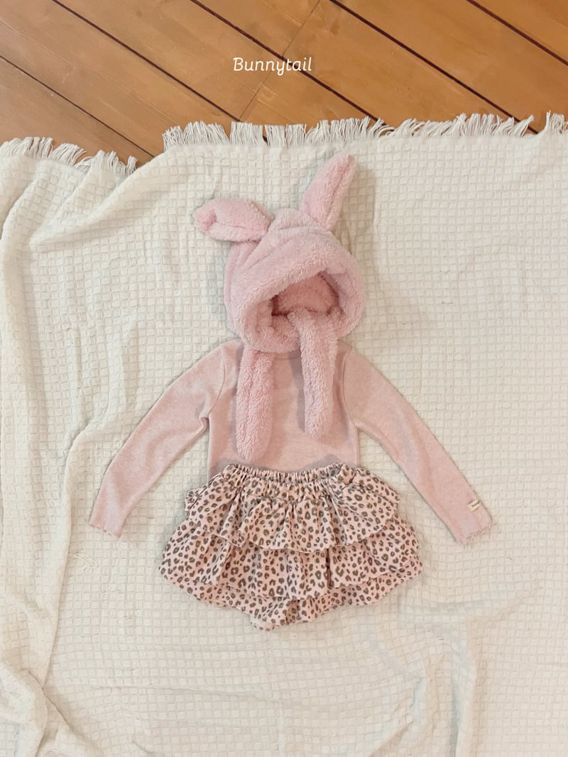 Bunnytail - Korean Children Fashion - #kidsstore - Leopard Skirt Pants - 3
