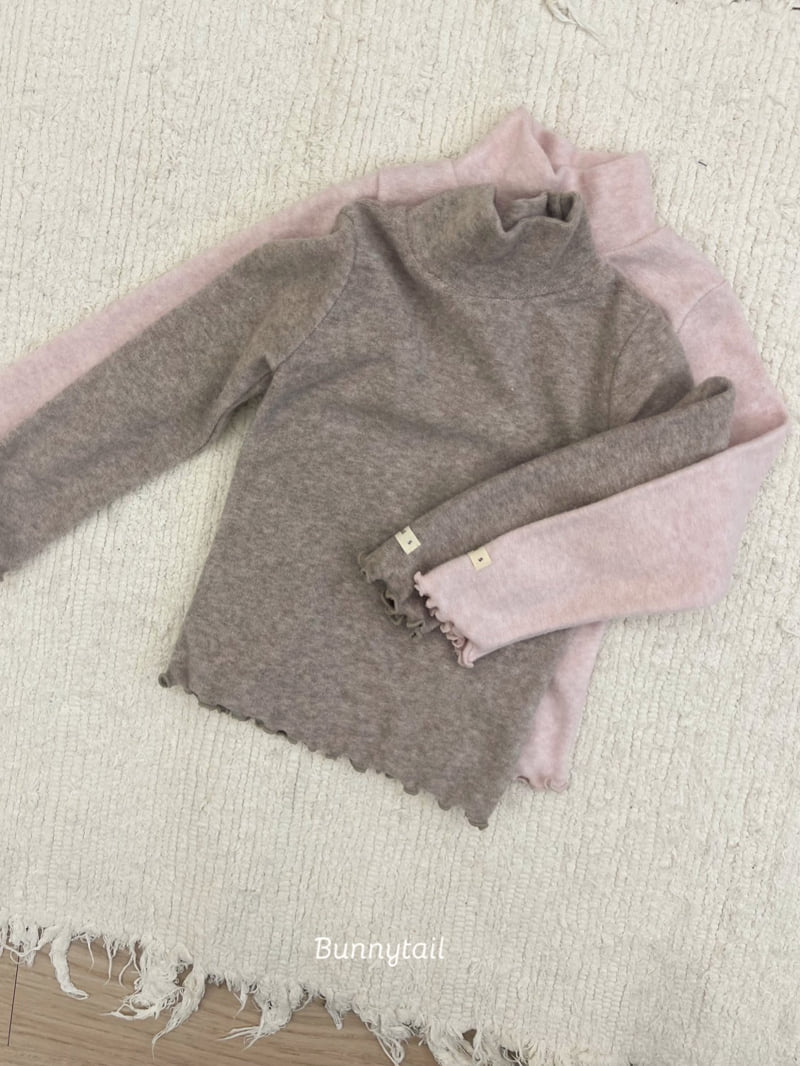 Bunnytail - Korean Children Fashion - #kidsstore - Melange Cozy Tee - 2
