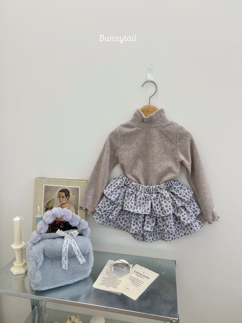 Bunnytail - Korean Children Fashion - #magicofchildhood - Leopard Skirt Pants - 7