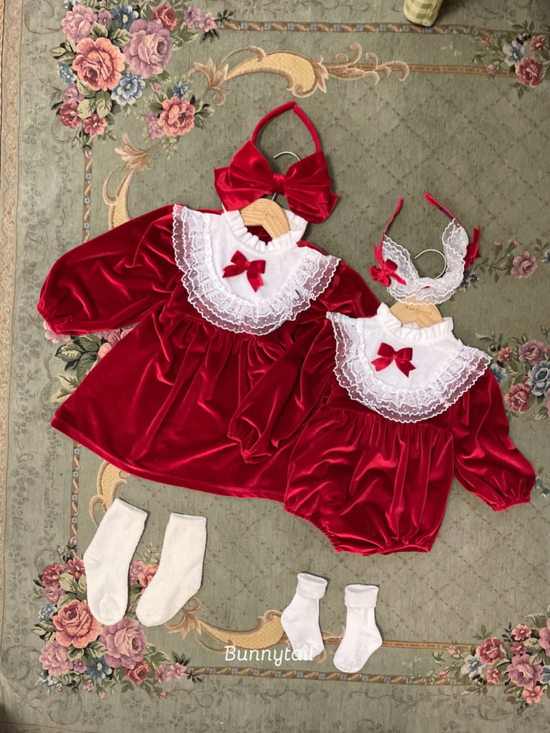 Bunnytail - Korean Children Fashion - #magicofchildhood - Velvet Ribbon Band - 11