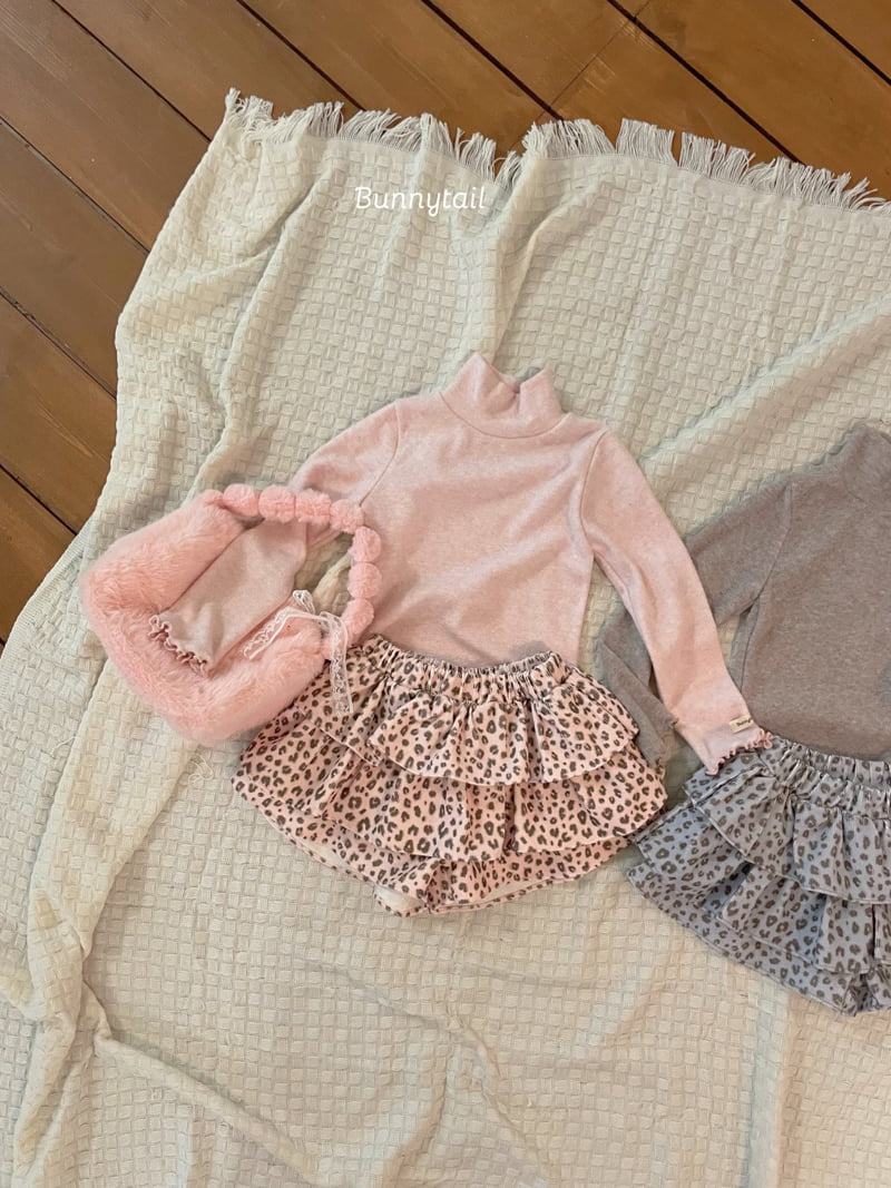 Bunnytail - Korean Children Fashion - #minifashionista - Leopard Skirt Pants - 8