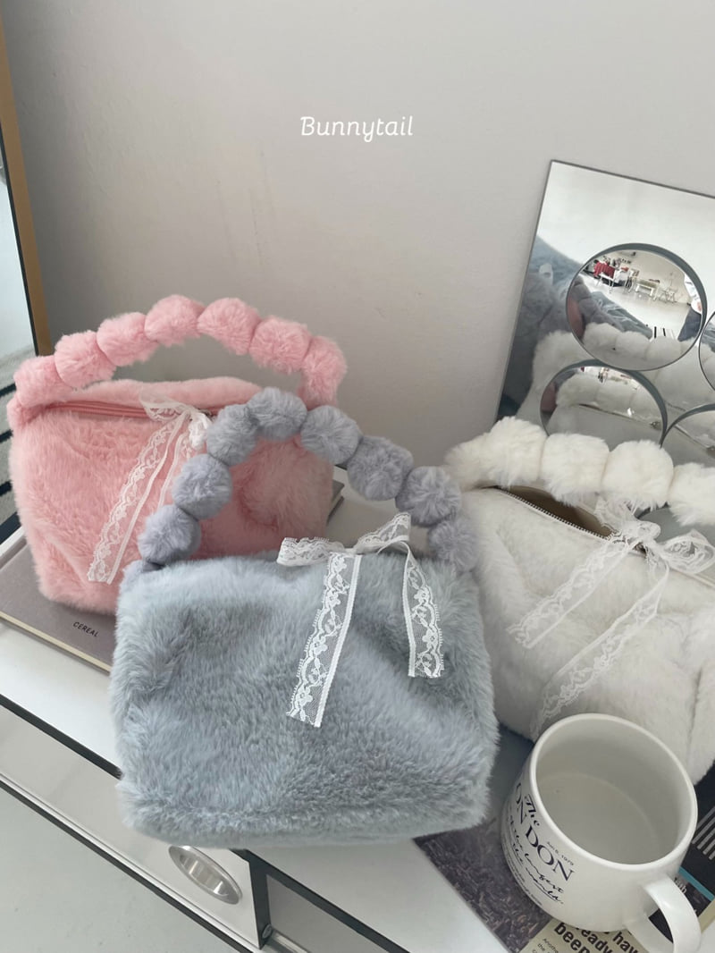 Bunnytail - Korean Children Fashion - #prettylittlegirls - Pom-Pom Mini Bag - 3