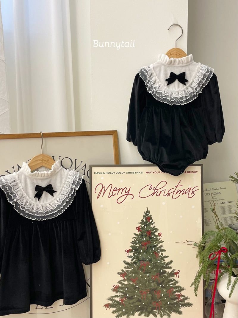 Bunnytail - Korean Children Fashion - #toddlerclothing - Merry One-piece - 12