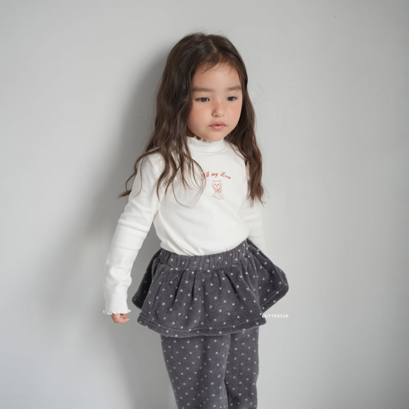 Buttercup - Korean Children Fashion - #Kfashion4kids - Mini Dot Flare Pants - 8