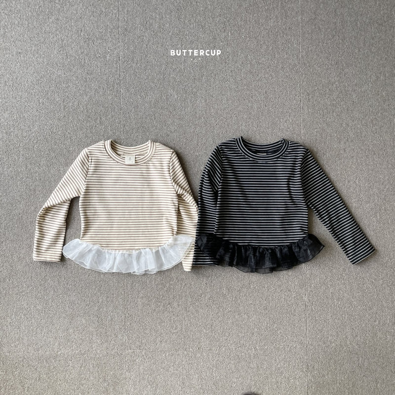 Buttercup - Korean Children Fashion - #childrensboutique - Cozy Tutu Pin Tee