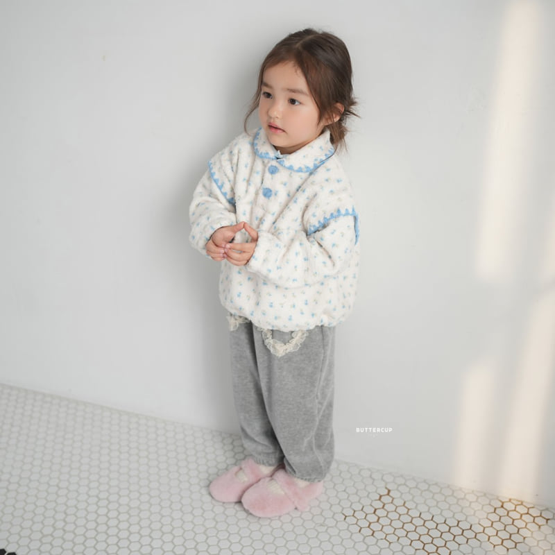 Buttercup - Korean Children Fashion - #childrensboutique - Melon Flower Boa Tee - 9